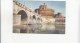 BF23210 Roma Ponte E Castel Sant Angelo   Italy  Front/back Image - Castel Sant'Angelo