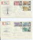 1958/59 Tsjechoslowakije 5x R-cover,Registered Letter - Brieven En Documenten