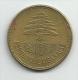 Lebanon Liban 25 Piastres 1952. - Lebanon