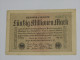 50 000 000 Funfzig Millionen Mark 1924 -  Reichsbanknote - Germany - Allemagne **** EN ACHAT IMMEDIAT **** - 50 Millionen Mark