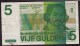 Pays Bas-Netherlands  5 Gulden " Vondel II " 28-3-1973  -NR:4996411371 - 5 Florín Holandés (gulden)