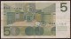 Pays Bas-Netherlands  5 Gulden Vondel 1 * - 26-4-1966-NR: 6 AA 113787 - 5 Florín Holandés (gulden)