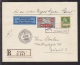 1927. 1. Postflug St. GALLEN-BASEL 8. August 1927. 50 + 10 Cent. FLUGPLATZ BASEL (STERN... (Michel: 184) - JF109800 - Premiers Vols