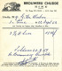 BRASSERIE -  2 Factures 1962/68 Brouwerij Cnudde - Van Heuverswyn à EINE  --  22/805 - Alimentaire