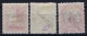 Hungary / Ungarn: Debrecen Debreczin , Mi.  62 - 64   MH/*  64 =Signed/ Signé/signiert/ Approvato - Debreczin