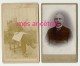 2 CDV Identifiée Vers 1890-Jules PINEAU - Ancianas (antes De 1900)