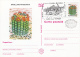 CACTUSSES, PC STATIONERY, ENTIER POSTAL, OBLIT FDC, 5X, 1997, ROMANIA - Cactussen