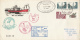 M.V.S.A. AGULHAS, POLAR SHIP, SPECIAL COVER, PENGUIN, POSTED AT SEA, 1988, SOUTH AFRIKA - Navires & Brise-glace