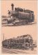 22802g LOCOMOTIVES - RAIL &amp; TRACTION - Serie 12 Cartes - Bruxelles-ville