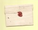 Cognac - 15 - Charente - Courrier De 1775 Adresse A Un Lieutenant Au Baillage De Lyon - 1701-1800: Precursors XVIII