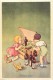 Ref  B54- Publicité Vin Alcool -f Seneclauze -oran-algerie -dessin Illustrateur Enfants  - Carte Bon Etat - - Oran