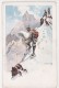 CILIMBING, ERNEST PLATZ, OLD ORIGINAL VINTAGE POSTCARD - Escalade