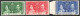 Hong Kong 1937 - Coronation  SG137-139 LHM/HM - Set Cat £20 SG2020 - Ungebraucht