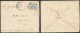 EGYPT 1898 COVER CAIRO - OHIO USA FRANKED ONE PIASTER - PYRAMIDS & SPHINX - 1866-1914 Khédivat D'Égypte