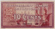 Banque De L'Indochine. Gouvernement Général De L'Indochine - Billet De 10 Cents - - Indochine