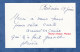 Carte Ancienne - BIEVRES - Mot De Remerciement D' Annie CORDY - Signée De Sa Main - Chanteuse Musique - Cartes De Visite