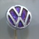 VOLKSWAGEN Car, Auto, Automobile, Pin, Badge - Volkswagen