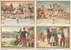 Rare 20 Chromos 1900 Publicité Alcool Mente Ricqlès Ballon Expédition Pôle Nord-Li Hung Chang-Duel-Tacot-Cycle-Co Lonial - Autres & Non Classés