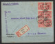 S329.-. GERMANY REICH STAMPS- INFLATION COVER, HAMBURG 6-6-24 TO BRUGG.ARRIVAL CACHET - Briefe U. Dokumente