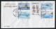 1977 Monaco France Polar Exploration Expedition Navigateur Ship Seals First Day Covers (2) - Polar Explorers & Famous People