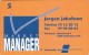 Denmark, P 254, Visiting Card, Market Manager, Jørgen Jakobsen Mint, Only 600 Issued, 2 Scans - Dänemark