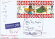 Mauritius Maurice 2001 RLO Port Louis Returned Letter Office Unknown Instructional Handstamp Cover From Netherlands - Mauritius (1968-...)