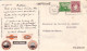 IRLANDE - BAILE ATHA - PLASMARINE - MERINOL- CROISIERE ATLANTIQUE PLASMARINE 1951-1952 -UPPER LAKE - Covers & Documents
