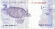 BILLETE DE BRASIL DE 2 REAIS DEL AÑO 2010 DE UNA TORTUGA-TURTLE     (BANKNOTE) - Brasil