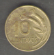 PERU 10 CENTAVOS 1972 - Pérou