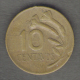 PERU 10 CENTAVOS 1967 - Perú