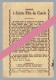 Priére à Sainte RITA  De CASCIA - Mère Des Causes Désespérées - 1926 - Editeur: FRANCOIS , Charleroi     (3646) - Religion & Esotericism