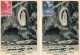 TB 165 - CP - Carte - Centenaire Des Apparitions De LOURDES - OB Poste Du Vatican 10.06.1958 - Cartas Máxima