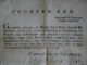 1803 City Passport For Amsterdam, Holland !  Reisepass Passeport Passaporte - Historical Documents