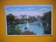 Cpa  NEW YORK CITY  - Central Park West And Lake - - Parks & Gärten