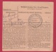 Allemagne  //  Colis Postal  //   De Konigshofen  //    Pour Beningen      //  28/11/42 - Lettres & Documents