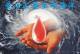 (NZ37-016  )    Blood Donation Donors Hands , Postal Stationery-Entier Postal-Ganzsache-Postwaar Destuk - Secourisme