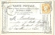 LCHA7B- FRANCE CPO PRIVEE DES CHEMINS DE FER DE VENDEE THOUARS / MONTREUIL BELLAY  10/1/1874 - Cartes Précurseurs