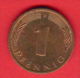 F4350 / 1 Pfening 1976 ( D ) - FRG , Germany Deutschland Allemagne Germania - Coins Munzen Monnaies Monete - 1 Pfennig