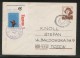 POLAND 1973 POSTAL FLIGHT ON LOT´S COPERNICUS PLANE Astronomy Astronomer PSE - Vliegtuigen