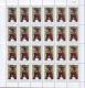 2010.514 CUBA MNH COMPLETE SET ON SHEET 2010 BALLET ALICIA ALONSO. DANCE.. - Hojas Y Bloques