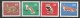 Germany Bund 1964-1965-1966-1967 - 4 Complete Series ANIMALS MNH - Ongebruikt