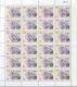 2007.523 CUBA MNH SHEET COMPLETE 2007 MNH FLOWER ROSE FLORES - Hojas Y Bloques