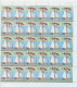 2005.522 CUBA COMPLETE MNH SHEET 2005 SHIP AND FISH - Hojas Y Bloques