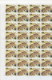 2005.524 CUBA COMPLETE MNH SHEET 2005 ZOO ELEPHANT LION - Hojas Y Bloques