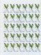 2005.523 CUBA COMPLETE MNH SHEET 2005 PARROT BIRD PAJAROS - Hojas Y Bloques