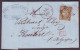 SEINE - LAC - Tàd PARIS (1378) + Etoile Pleine Sur N° 56 + "P.D" Rouge Pour Roulers (Belgique) - 1849-1876: Periodo Clásico