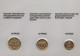 INDIEN, 10 + 25 + 50 PAISE Vergoldet; Diese Münzen Sind Garantiert Echt Und Zusätzlich Vergoldet, Hochglanz (PP) >>> - India