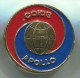 Space, Cosmos, Spaceship, Space Programe - SOJUZ, APOLLO,  Russia, Soviet Union, Vintage Pin, Badge - Espace