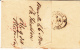 BELGIUM USED COVER 06/11/1838 BRUXELLES VERS BORDEAUX CACHET ROUGE BELGIQUE VALENCIENNES GRIFFE B3R EN BLEU - 1830-1849 (Belgica Independiente)