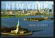 NEW-YORK - Statue Of Liberty In New-York Harbor - Circulated - Circulé - Gelaufen - 2012. - Estatua De La Libertad